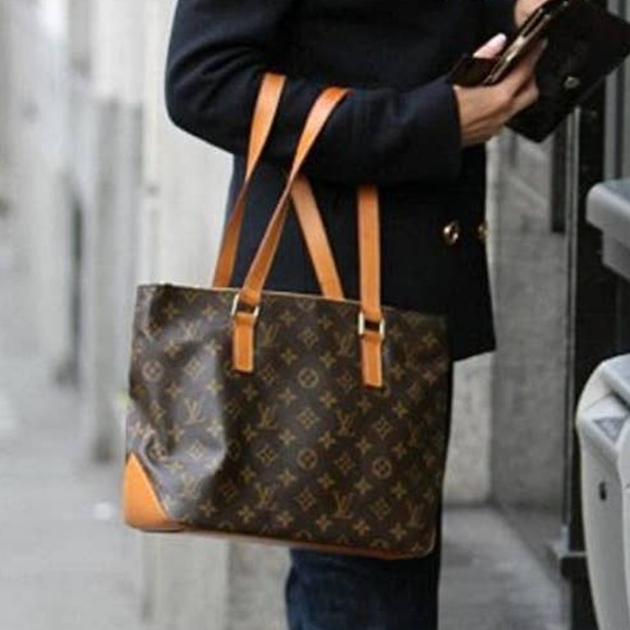 Louis Vuitton Monogram Cabas Piano Zip Tote Bag